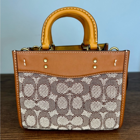 Coach 1941 Rogue 17 In Signature Textile Jacquard With Duck Motif - Picture 2 of 12